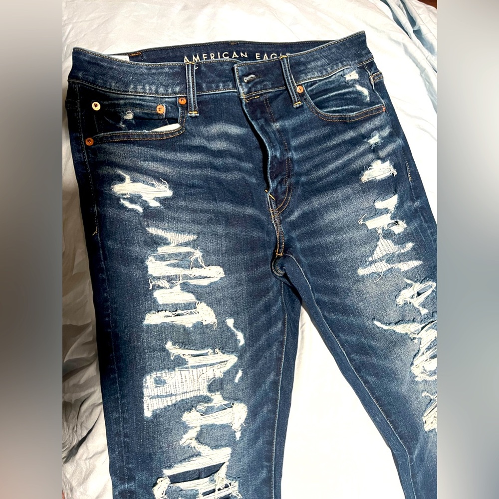 jeans blue american eagle